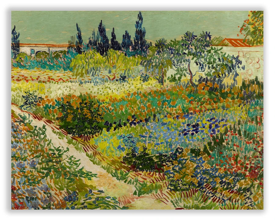The Garden At Arles (1888)