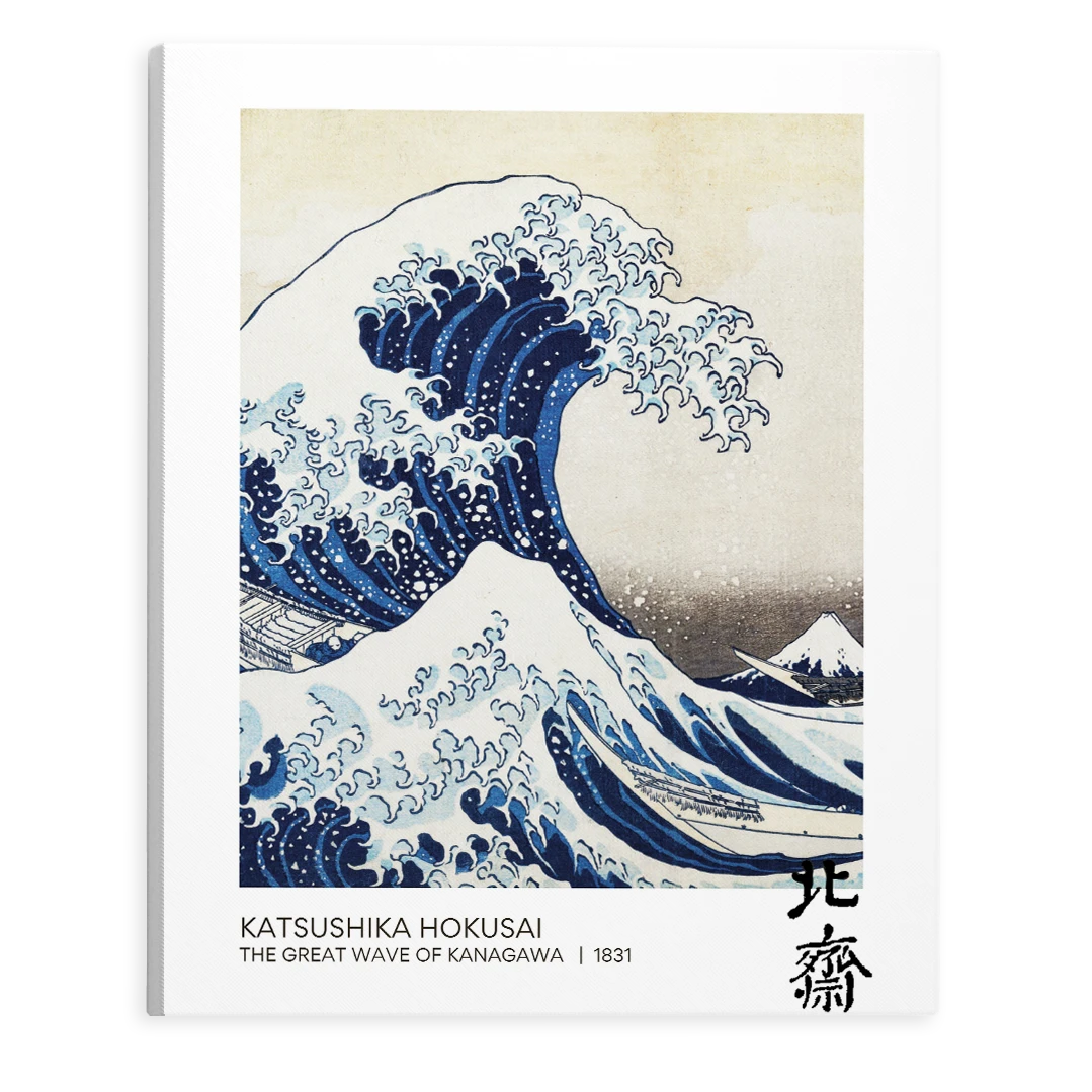 The Great Wave off Kanagawa (1831)