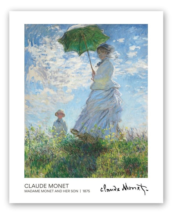 Madam Monet And Her Son (1875)