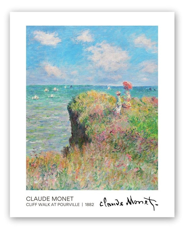 Cliff Walk At Pourville (1882)