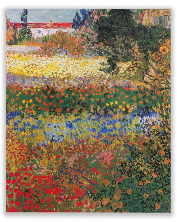 Garden in Bloom, Arles (1888)