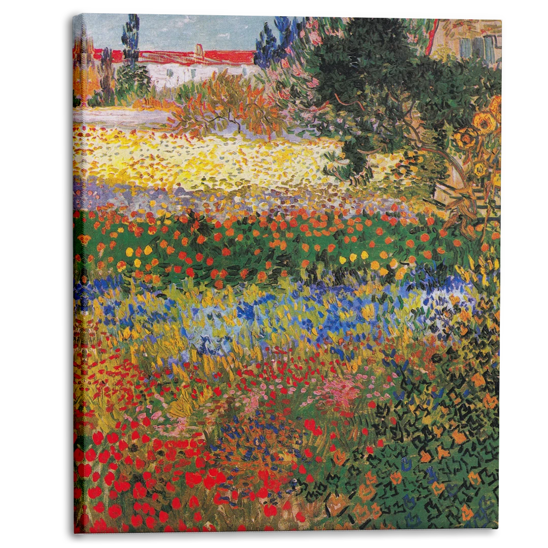 Garden in Bloom, Arles (1888)
