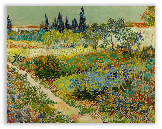 The Garden At Arles (1888)